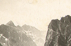 Les Pyrénées : Col du Tourmalet (alt. 2113 m.) - descente sur Barèges – photographie - Centre d'étude du Protestantisme Béarnais – cote 60J239