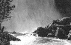 Cauterets - Hautes-Pyrénées - La cascade du Pont d'Espagne – Jové – avant 1907 – carte postale - Médiathèque André Labarrère Pau – cote B6-045