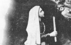 Lourdes - Apparition de la Sainte Vierge à Bernadette Soubirous - De Torrès (éd. Tarbes) – carte postale - Médiathèque André Labarrère Pau – cote B6-147 