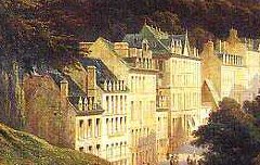 Vue des Eaux-Bonnes - OUVRIE, Justin – 1845 – tableau - Musée des Beaux-Arts Pau – cote D.89.1.1