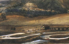 Pic du Midi de Pau - JACOTTET, Julien (dessinateur) / GIHAUT frères (lithographes) – 1835-1836 –  lithographie - Musée des Beaux-Arts Pau – cote 55.7.3