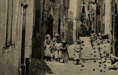 Vallée d'Aspe : Rue du vieil Urdos - V. L. (éd.) - carte postale - Archives départementales 64 – cote 8FI512-560-00431