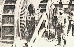 Urdos : Tunnel de Somport - Forges d'Abel - La Salle génératrice - carte postale - Archives départementales 64 – cote 8FI512-560-00505