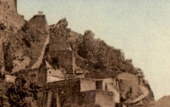 Haute Vallée d'Aspe : Urdos - La Route et le Fort de Portalet - Labouche Frères (éd. Toulouse) - carte postale - Archives départementales 64 – cote 8FI603-605-00517